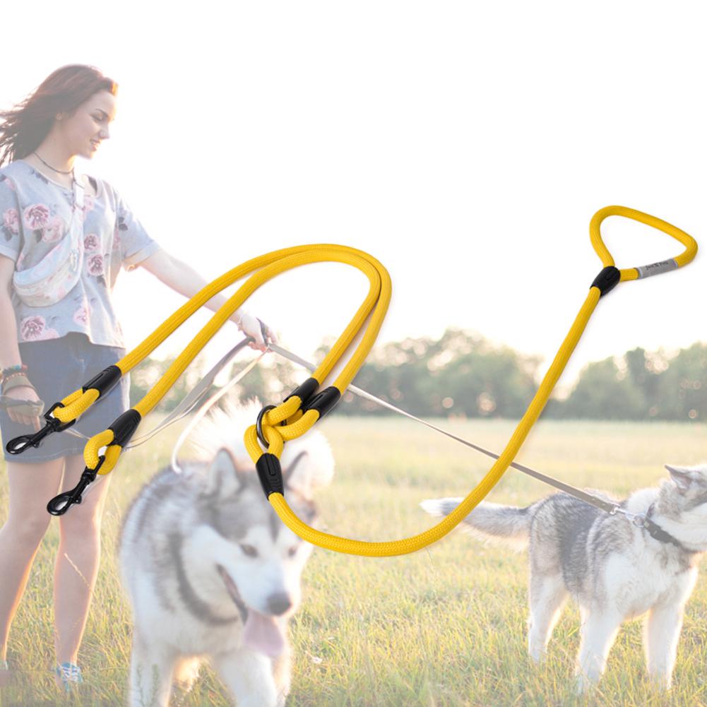 Dual Dog Walker Lead - Padded Handle for Comfort