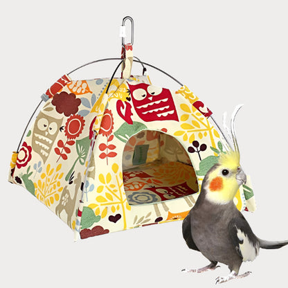 New Hanging Canvas Parrot Tent Bird Cage Pet Universal Bird Tent Hammock Small Pet Nest