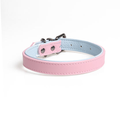 Double Layered Leather Pet Collar