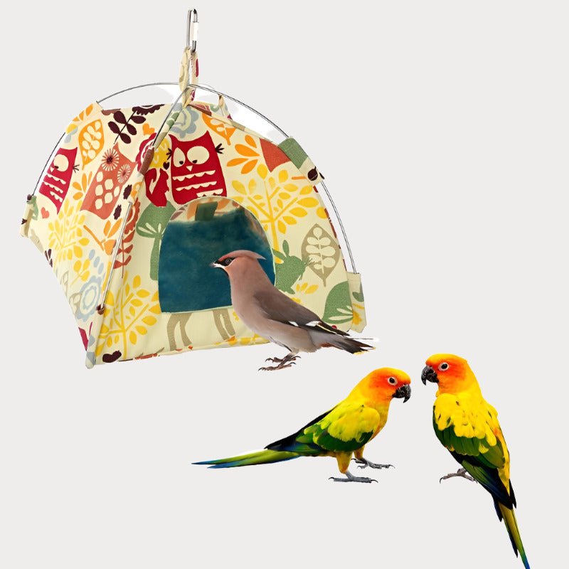 New Hanging Canvas Parrot Tent Bird Cage Pet Universal Bird Tent Hammock Small Pet Nest