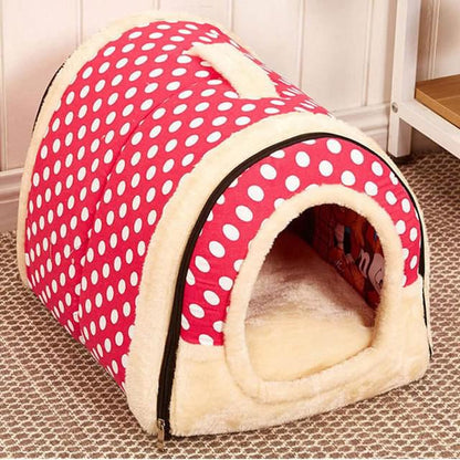 Autumn And Winter Dog Kennel Detachable Pet Bed