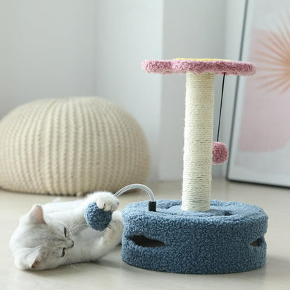 Flower Shaped Cat Scratching Tree