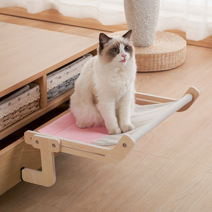 Cat hammock hanging and window bed