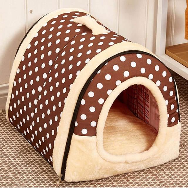 Autumn And Winter Dog Kennel Detachable Pet Bed