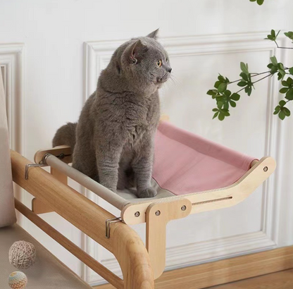 Cat hammock hanging and window bed