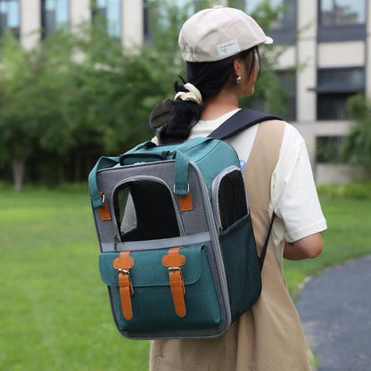 Travel Backpack - Water-Resistant Carrier for Pets Under 16lbs