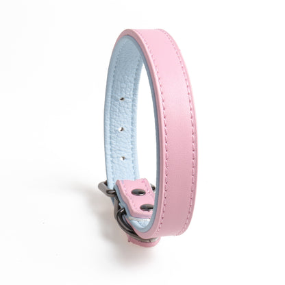 Double Layered Leather Pet Collar