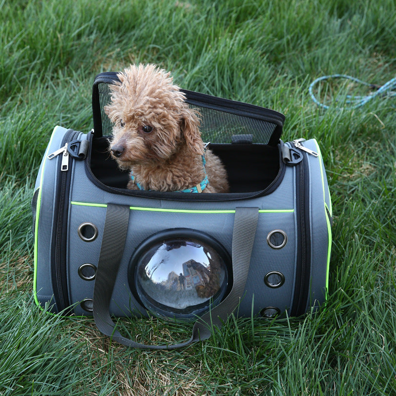 Carry-On Breathable Travel Carrier Bag for Cats and Dogs