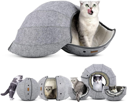 Flexible Tunnel Shaped Cat Cave