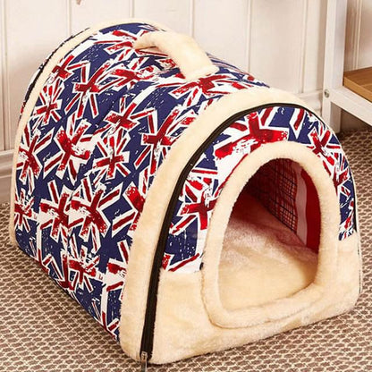 Autumn And Winter Dog Kennel Detachable Pet Bed