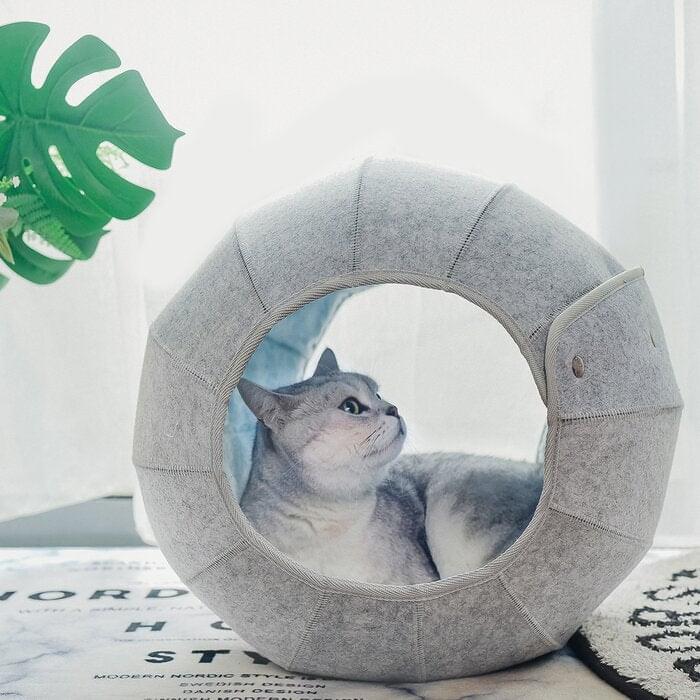 Flexible Tunnel Shaped Cat Cave