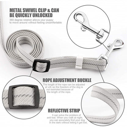 Heavy Duty Reflective Dog Leash for Outdoor Walks