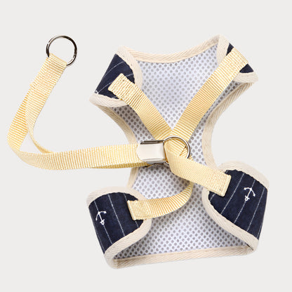 Classy Bowknot Pet Chest Vest with Matching Leash