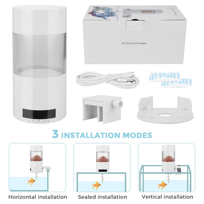 Modern Digital Automatic 500ml Fish Feeder