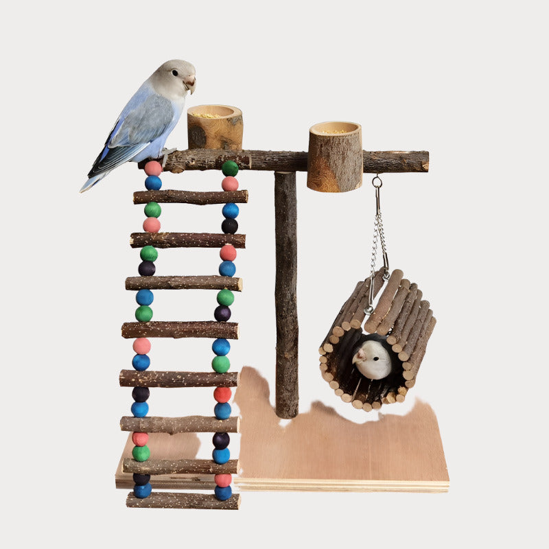 Wooden Framed Parrot Toys