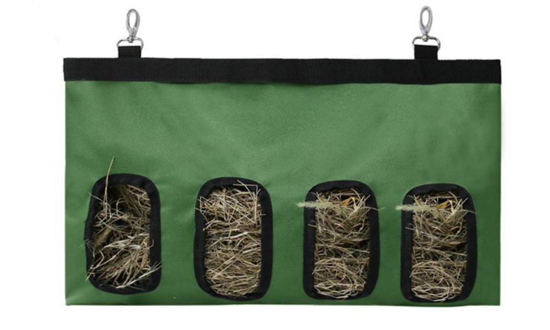 Reusable Multi-Window Hay Catch for Rabbits