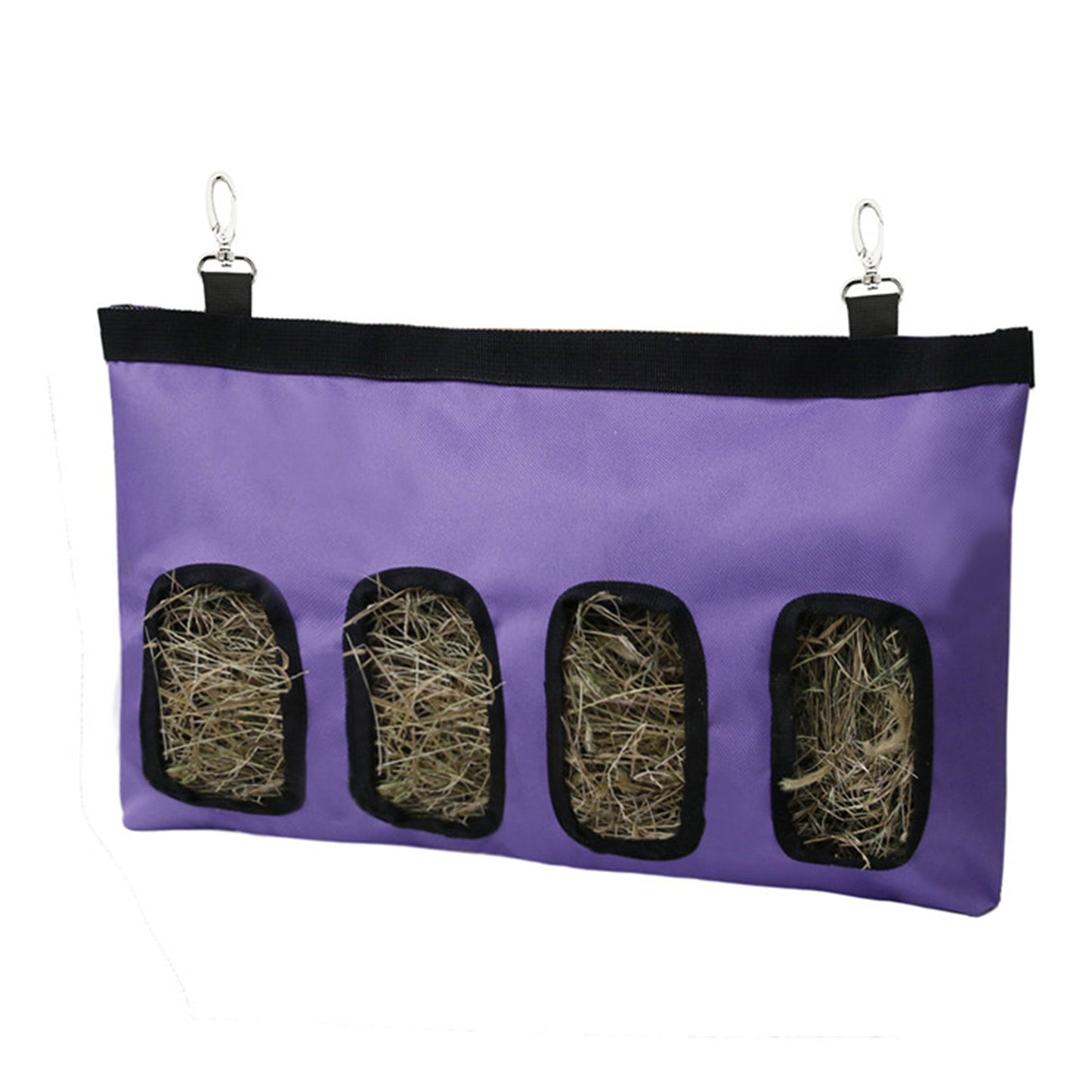 Reusable Multi-Window Hay Catch for Rabbits