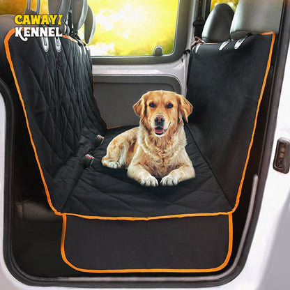 Dog car seat Cover for Back seat for Cars & SUVs - Durable Pets Seat Cover Protector, Nonslip Hammock for Dogs, Waterproof Scratchproof